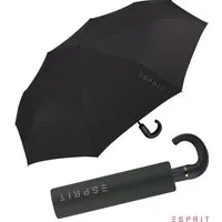 Esprit Taschenregenschirm Herren-Schirm Easymatic mit Rundhakengriff - Gents, stabil-und-praktisch