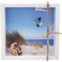 ZauberDeko Geschenkbox Geldgeschenk Nordsee Ostsee Strandkorb Geldverpackung Urlaub Reise