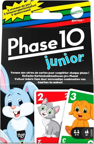 Mattel Games - Phase 10 Junior