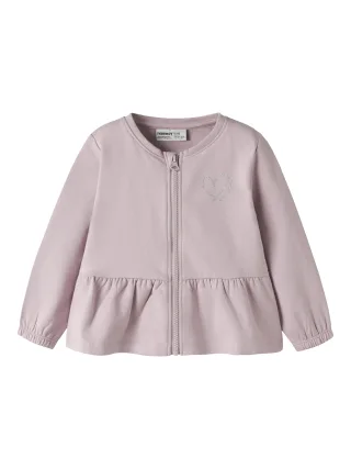 NAME IT - NMFTAIKA SWEAT CARD BRU dawn pink - Gr. - 104