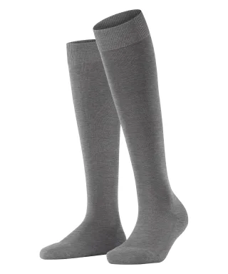 FALKE - FALKE ClimaWool Damen light greymel. - Gr. - 41.5