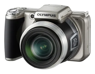 Olympus SP-800UZ [14MP 30-fach opt. Zoom 3"] silber