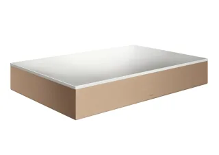 Hansgrohe Aufsatzwaschtisch AXOR Suite Basins&Bathtubs 600x400mm o.Hl.Ül.weiss/brushed red gold, 420 42004310