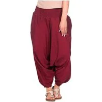 KUNST UND MAGIE Haremshose Unisex Orientalische Haremshose Pluderhose Pumphose Einheitsgröße