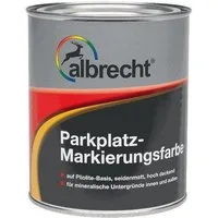 Albrecht Zementfarbe Albrecht Markierungsfarbe 750 ml weiß