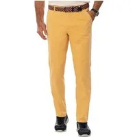 Suprax Chinos in Regular-fit-Passform, im Chino-Stil und mit mehrfarbigem Flechtgürtel