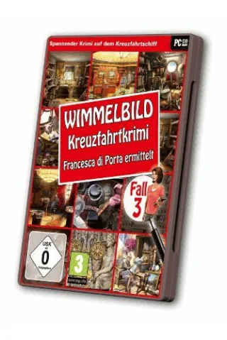Wimmelbild Kreuzfahrtkrimi: Francesca di Porta ermittelt