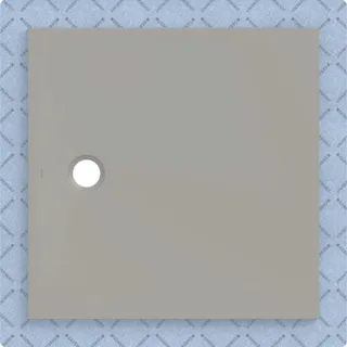 Geberit CleanFloor30 Duschfläche integriert, mit Dichtvlies, grau: 100x100cm,, 551020291 551020291