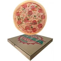United Labels® Dekokissen Pizza im Pizzakarton