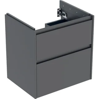 Geberit Renova Plan Unterschrank für Waschtisch, mit zwei Schubladen: 59.5x60.6x44.6cm, 504027JK1 504027JK1