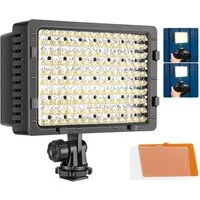 Neewer Videoleuchte CN-160 LED Videoleuchte dimmbar für DSLR Kameras, für Digital SLR Kameras
