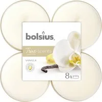 Bolsius Teelicht Bolsius Duftteelichter Maxi Vanille, Höhe 1,17 cm