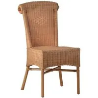 MiaMöbel Rattanstuhl, aus Rattangeflecht Honig