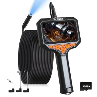 SVBONYSM501 Industrial Endoscope 200W Pixels 4.3-inch IPS Display Screen IP67 Waterproof Borescope with Semi-rigid Cable