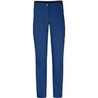 Bergson Outdoorhose AALBORG Vario (slim) Damen Wanderhose, recycelt, elastisch, sportlich, Normalgrößen, blau