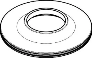 Hansgrohe Rosette Axor Citterio M Griff 4-Loch Wannenarmatur chrom, 98991000 98991000