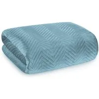 Eurofirany Bettüberwurf SOFIA zweiseitige Steppdecke hochwertige Allzweckdecke L XL XXL, Elegante Tagesdecke Velvet Sesseldecke Sofadecke Überwurf Samt
