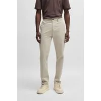 BOSS ORANGE Chinohose tapered mit BOSS Logo hinten