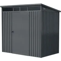 GARDEN 'N' MORE Gerätehaus Pultdachhaus Basic plus, BxT: 197x146 cm, einfacher Aufbau, Oberlicht, Langlebig, abschließbar