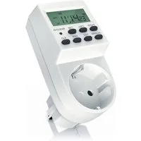 Brandson Zeitschaltuhr, digital, mit Kinderschutzsicherung, 1,5" LCD Display, 20 ON/OFF Programme