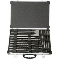 Makita Spiralbohrer SDS+ Bohrer/Meissel-Set 17tlg D-42444, inkl. Meißel