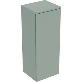 Geberit Renova Plan Mittelhochschrank mit einer Tür: 33x85x29.7cm, salbeigrün / lackiert, 504044IK1 504044IK1