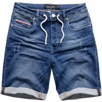 Amaci&Sons Jeansshorts MARKHAM Jeansshorts Herren Bermuda Jeans Short Hose Regular Fit