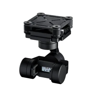 HEQ Gimbal G-port Compatible with DJI O3 AirUnit/ WalkSnail CADDX Support Sbus Pwm Mavlink for RC Airplane Fixed-Wing FP