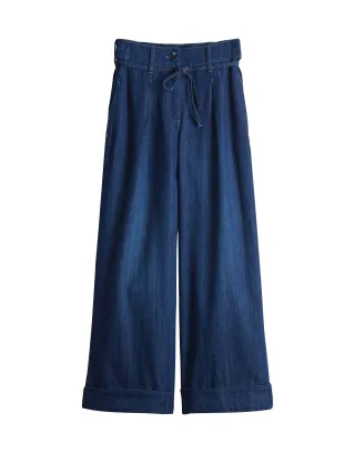 Opus - City Pants - Meeri french blau - Gr. - 34