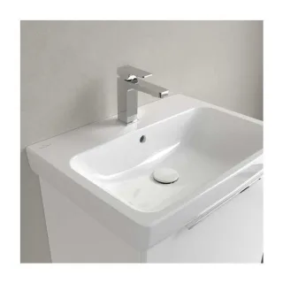 Villeroy und Boch Architectura Waschbecken 4A876G01 600 x 445 x 165 mm, Weiß Alpin, mit Überlauf, Unterseite geschliffen