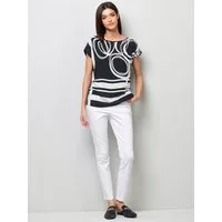 Alba Moda Print-Shirt Shirt mit grafischem Druck