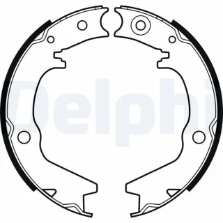 Delphi Bremsbacken hinten Mitsubishi Pajero Space