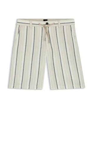 BOSS Menswear Orange - Chino_ST_Shorts_2 Open Grey - Gr. - 36
