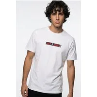 Jack & Jones Rundhalsshirt JJMUNK TEE SS CREW NECK Baumwolle, regular fit