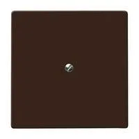 Blindzentralscheibe mit Tragring, Blende braun, Retail