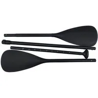 Lurante Lurante Kombipaddel Stechpaddel und Doppelpaddel Aluminium Schwarz SUP Kajakpaddel