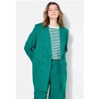 Studio Untold Blusenblazer Blazer Straight Fit doppelreihig Revers Langarm