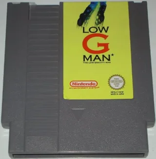 Low G Man - The Low Gravity Man (Nintendo NES) lose