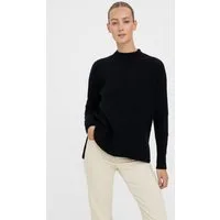 Vero Moda Stehkragenpullover VMLEFILE OVERSIZE BOXY BLOUSE GA NOOS