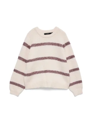 VERO MODA - VMZADA LS O-NECK PULLOVER Pink Dogwood - Gr. - L