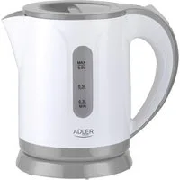 Adler Wasserkocher Adler AD 1371g Wasserkocher grau/weiß 0,8L