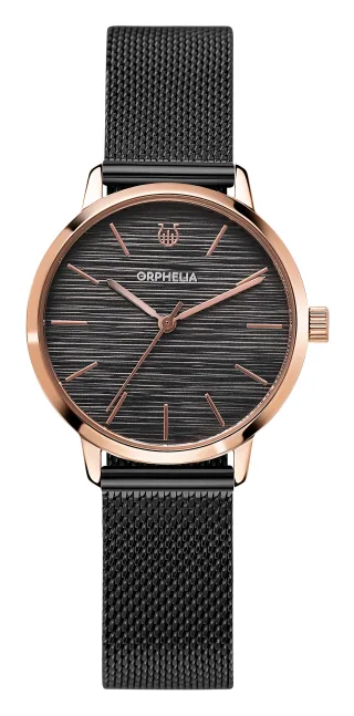 Orphelia Violetta Damen-Armbanduhr, schwarz, OR12924