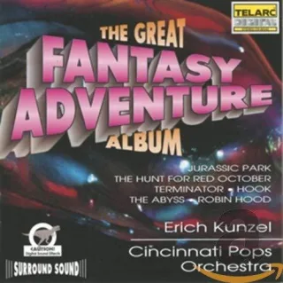 The Great Fantasy Adventure Album [Audio CD] KunzelErich Cincinnati Pops Orchestra Various