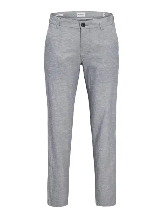 JACK&JONES - JPSTACE SUMMER LINEN BLEND CHINO PANT SN Faded Denim - Gr. - 32