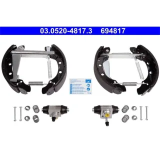 ATE Bremsbackensatz hinten Seat Mii Skoda Citigo VW Load Polo Up