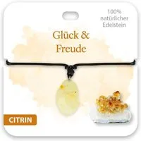 bb Klostermann Kette mit Anhänger BB Klostermann Edelstein Kette Citrin Glück und Freude
