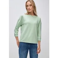 STREET ONE 3/4-Arm-Shirt Strick-Shirt mit U-Boot-Ausschnitt