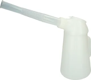 KS Tools Messbecher mit flexiblem Auslauf weiß - 150.9001