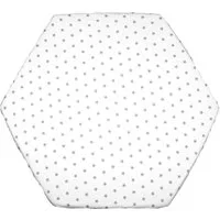 Primawela Spannbettlaken Baby Kinder 6-eck Laufgitter Laufstall Matratze 105x120cm, Gummizug: Rundum