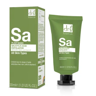 Dr Botanicals Salicylsäure-Peeling mit Kaffee, Walnuss und Vitamin E 30ml